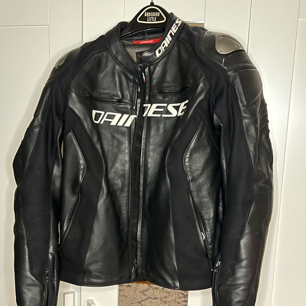 COPY - Women Racing 3 perf. Dainese Jacket. Amazing motorcycle jacket in good c…